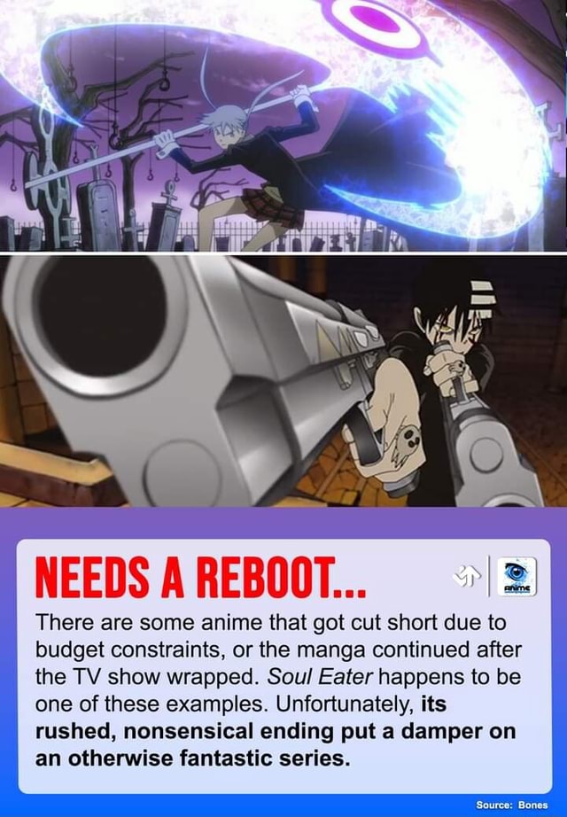 Why Soul Eater reboot WON'T happen