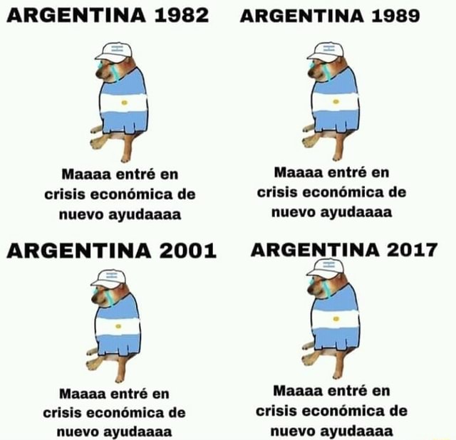 ARGENTINA 1982 ARGENTINA 1989 entré Maaaa entré crisis económica de ...