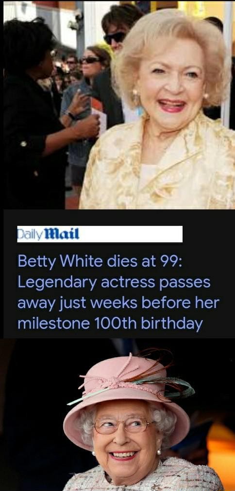 Betty White Dies At 99 Legendary Actress Passes Away Just Weeks Before