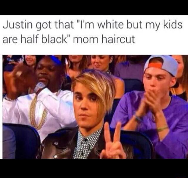 Justin Got That I M White But My Kids Are Half Black Mom Haircut