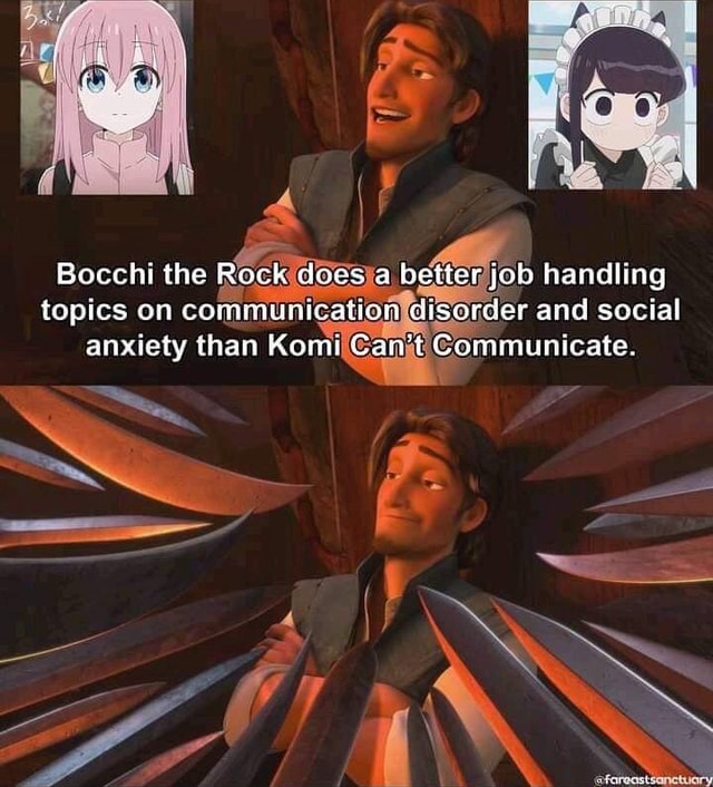 So you're telling me this isn't bocchi the rock? #manga #anime #animecouple  #animememes #meme #komiexe #bocchitherock #bocchi