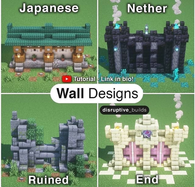 Japanese Nether Tutorial Livik in Desig disruptive __uilas Ruined - iFunny