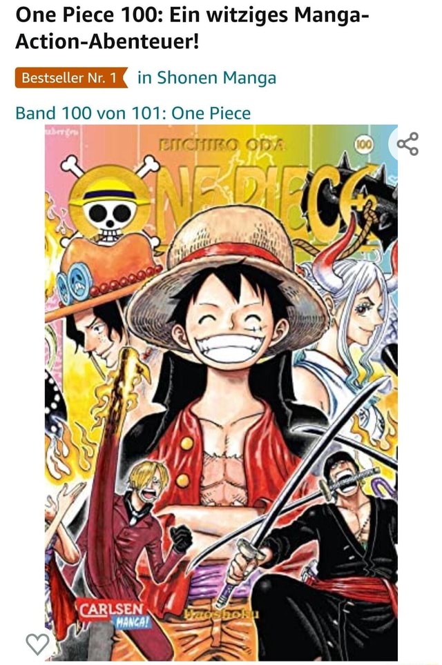 Ein witziges Manga-Action-Abenteuer! One Piece 100 