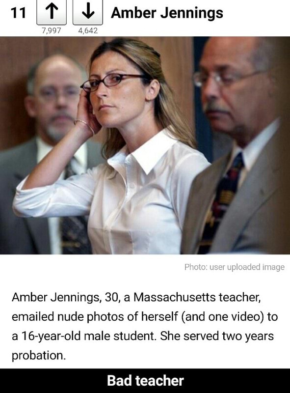 Nude amber jennings Female Teachers