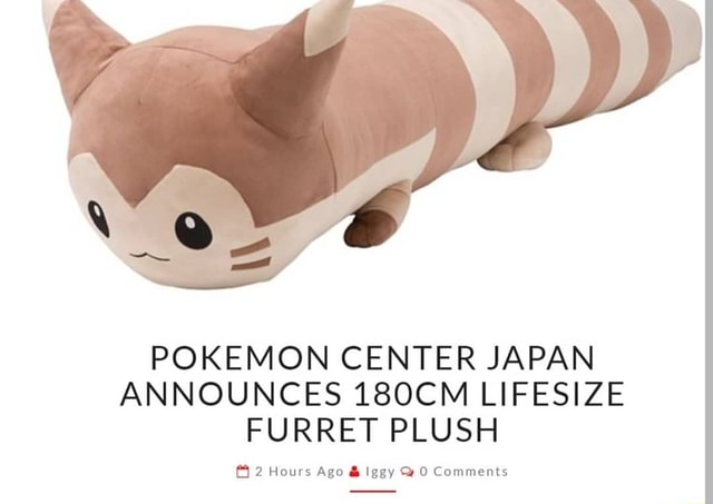 pokemon furret plush life size