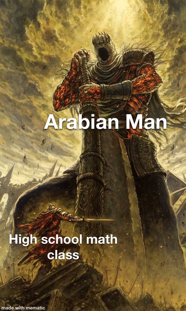 arabian-man-high-school-math-class