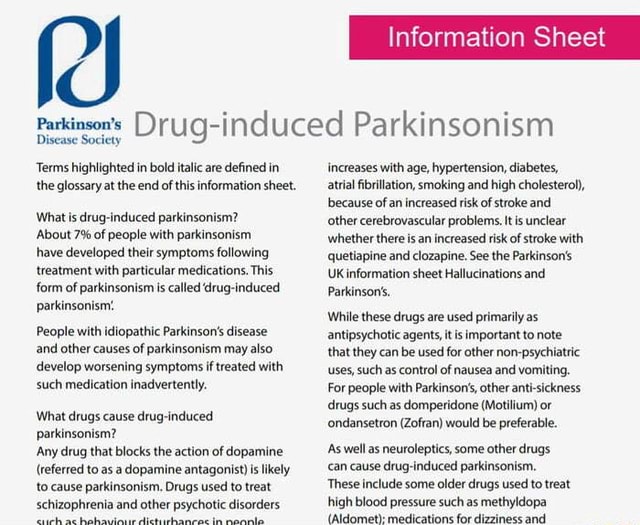 information-sheet-parkinson-s-drug-induced-parkinsonism-society-terms