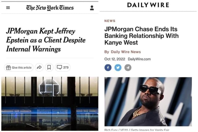 = The New York Eimes JPMorgan Kept Jeffrey Epstein as a Client Despite ...