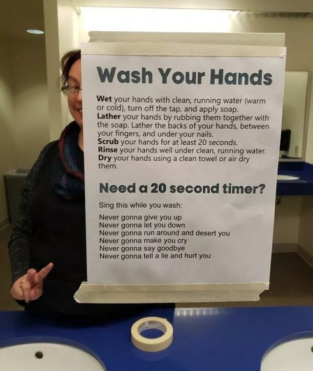 Wash Your Hands Wet your hands with clean, running water (warm or cold