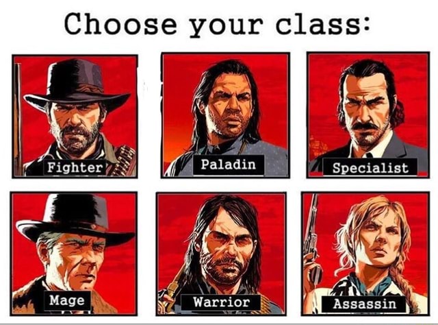 Choose your class: - iFunny