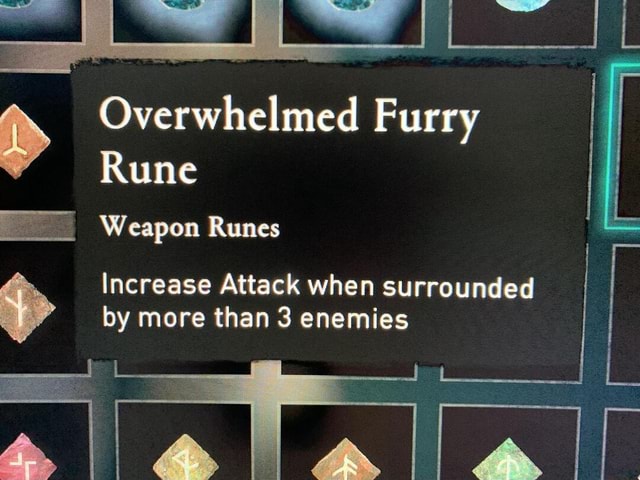 Fury Rune R01a Ven And it’s preeeetty great. Of all the fury runes, this one’s name feels ...