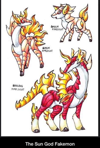 The Sun God Fakemon - The Sun God Fakemon - )