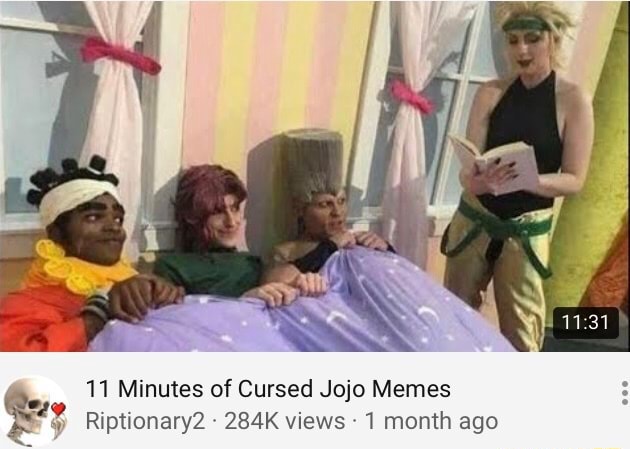 12 Minutes Of Cursed JoJo Memes 