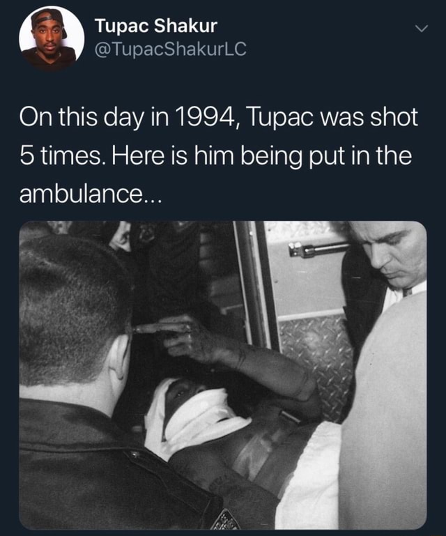 tupac shot 5 times