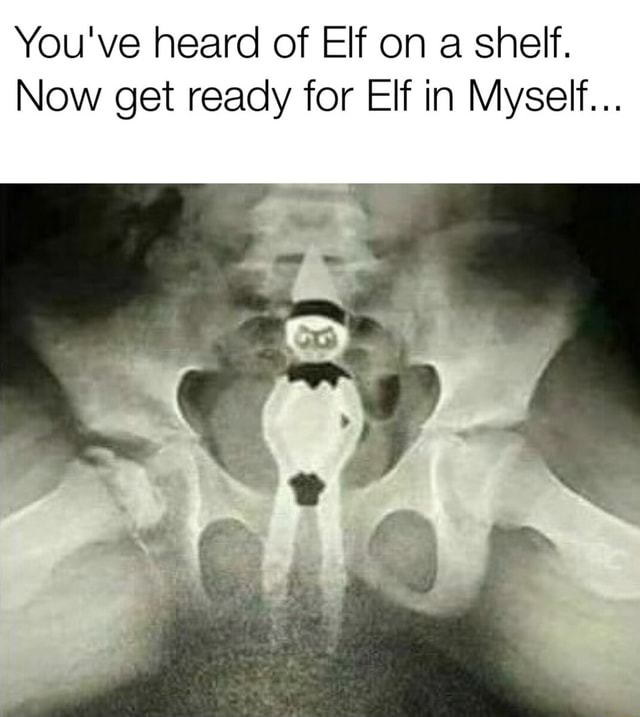 You Ve Heard Of Elf On A Shelf Now Get Ready For Elf In Myself Ifunny