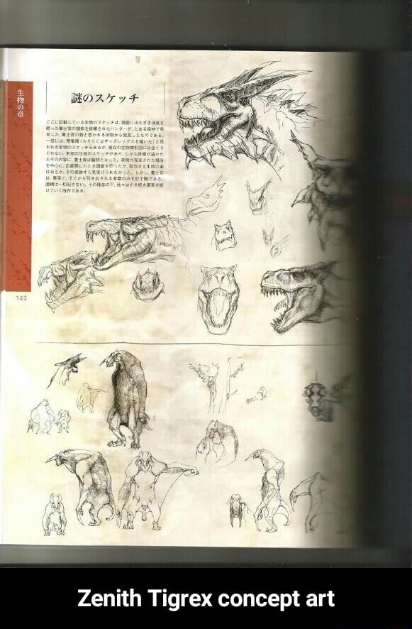 Zenith Tigrex concept art - Zenith Tigrex concept art - )