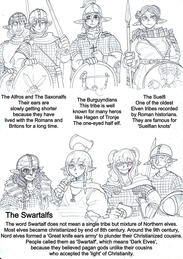 The Burguyndians This tribe is well known for many heros like Hagen of