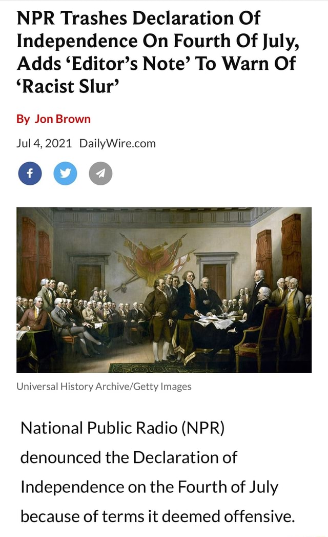 is 4th of july racist