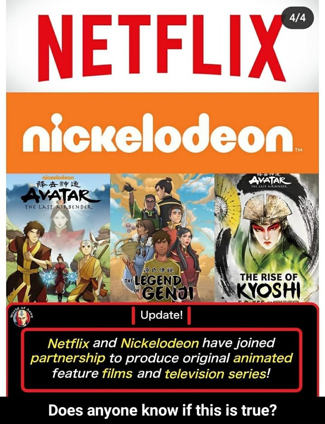 does netflix have nickelodeon