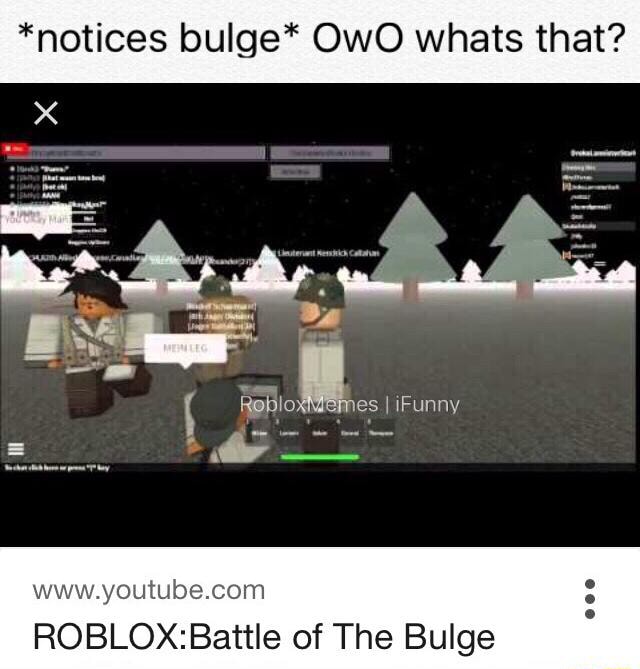 battle of the bulge roblox