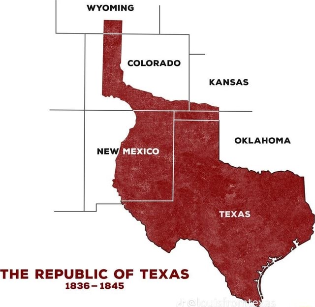 WYOMING COLORADO KANSAS OKLAHOMA THE REPUBLIC OF TEXAS 1836 1845 IFunny wyoming-colorado-kansas-oklahoma-the-republic-of-texas-1836-1845-ifunny