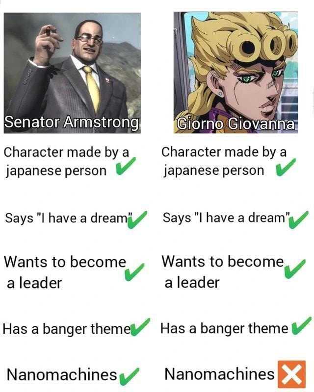 Senator Armstrong Character made by a_ japanese person W Says "I have a