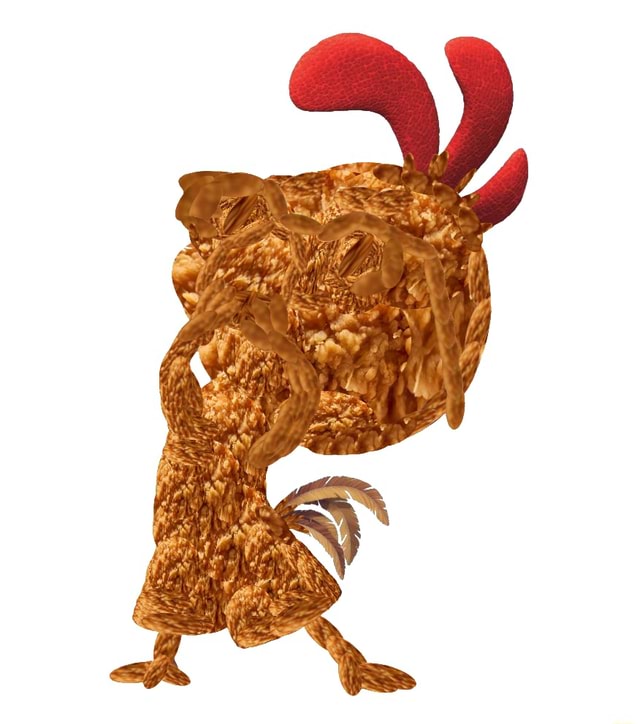 Here's the translucent png of Fried Chicken Little. - iFunny