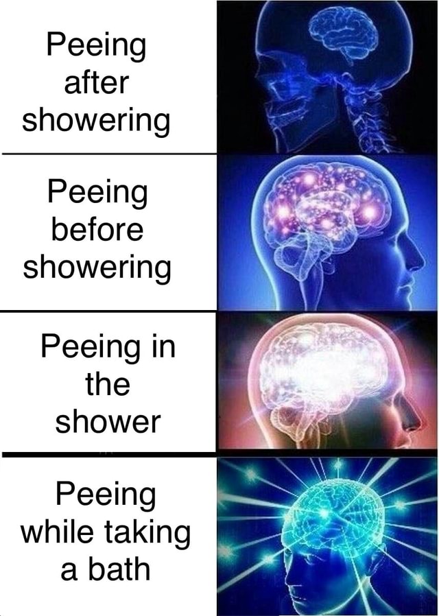 Peeing After Showering Peeing Before Showering Peeing In The Shower Peeing While Taking A Bath