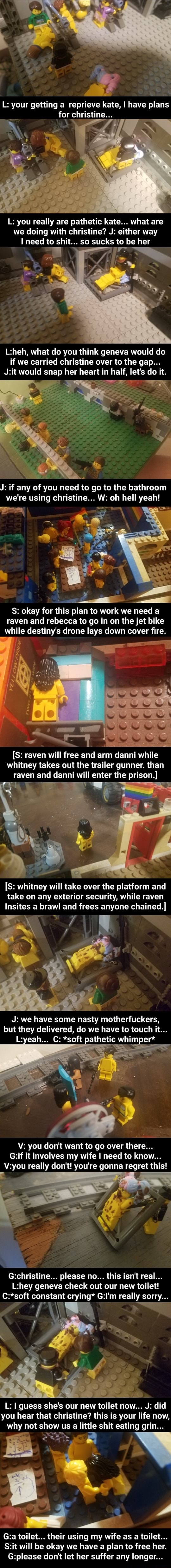 L Your Getting A Reprieve Kate I Have Plans For Christine L You Really Are Pathetic Kate What Are We Doing With Christine J Either Way Need To Shit So Sucks To