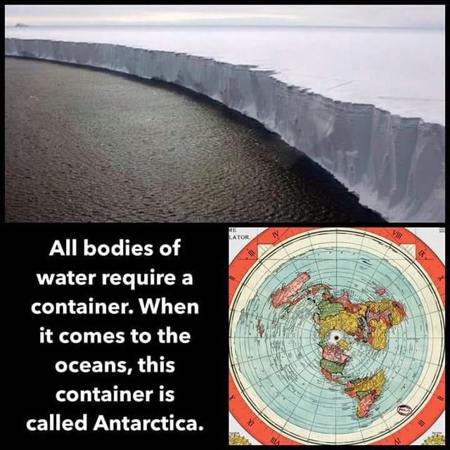 All bodies of water require a container. When it comes to the oceans ...