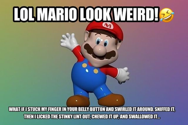 mario belly button