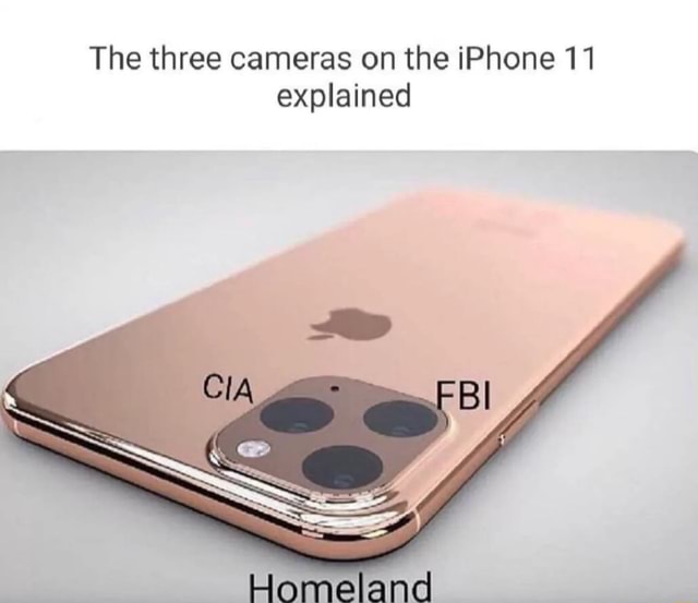 The three cameras on the iPhone 11 explained - iFunny