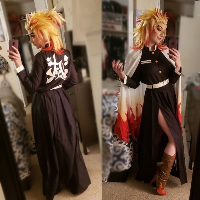 Kyojuro Rengoku cosplay - iFunny