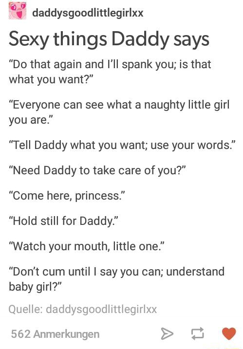 Daddys naughty girl