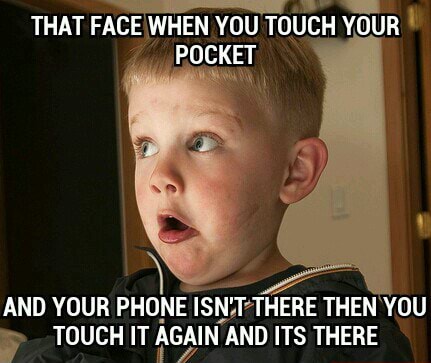 THAT FACE) ¡WHEN YOU TOUCH YOUR AND YOUR PHONE ISNST-THERE THEN YOU ...