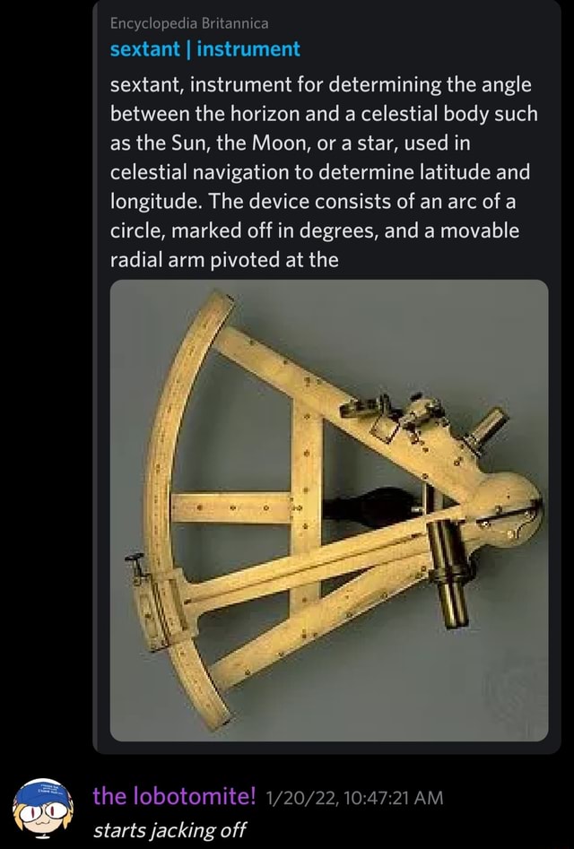 sextant experiment calculation