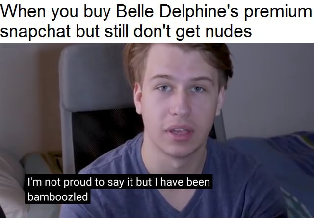 Belle delphine snap