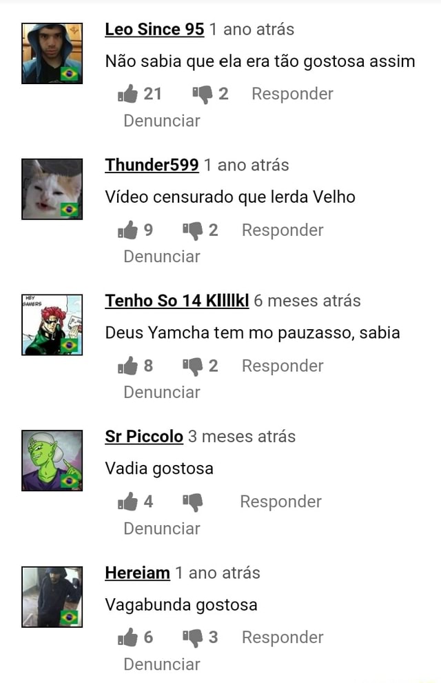 I Dd Leo Since 95 1 Ano Atras Nao Sabia Que Ela Era Tao Gostosa Assim 16 21 1 Responder Denunciar Thunder599 1 Ano Atras Video Censurado Que Lerda Velho 69 1