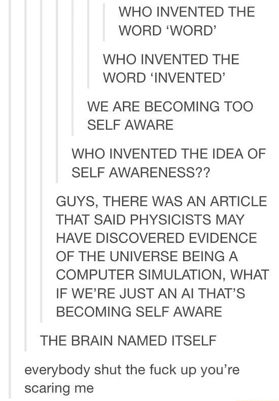WHO INVENTED THE WORD ‘WORD’ WHO INVENTED THE WORD ‘INVENTED‘ WE ARE ...