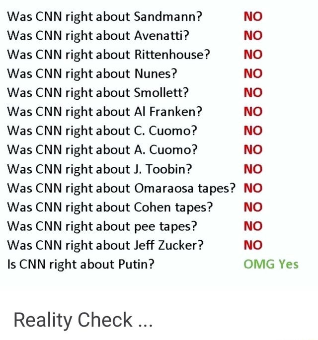 Was CNN right about Sandmann? NO Was CNN right about Avenatti? NO Was ...