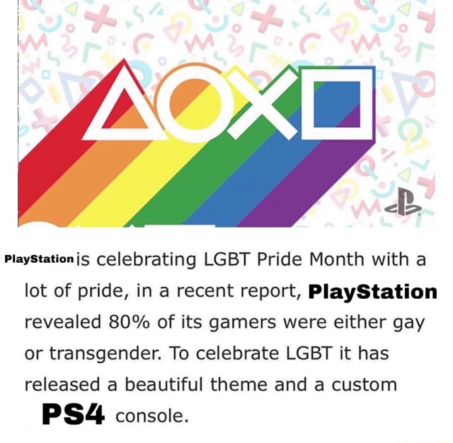 PlayStation is celebrating LGBT Pride Month with a lot of pride, in a