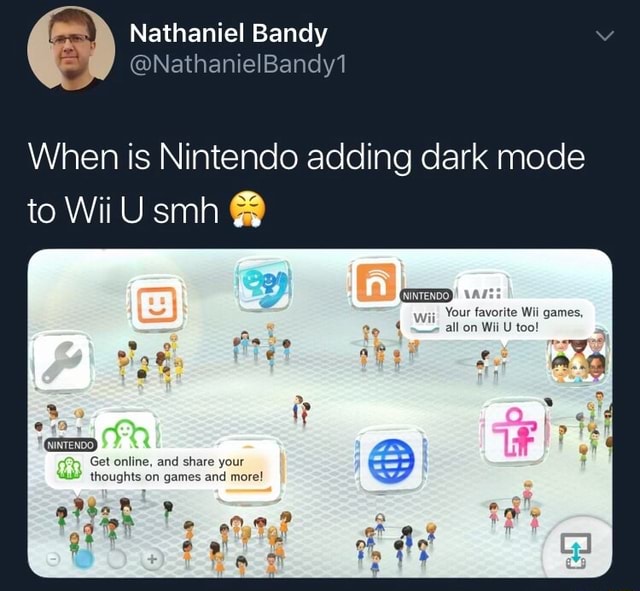 When Is Nintendo Adding Dark Mode To Wii U Smh E