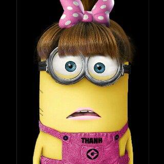 girl minion clipart