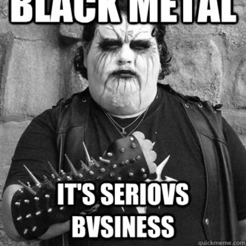 Metal memes. Мемы про Металлистов.