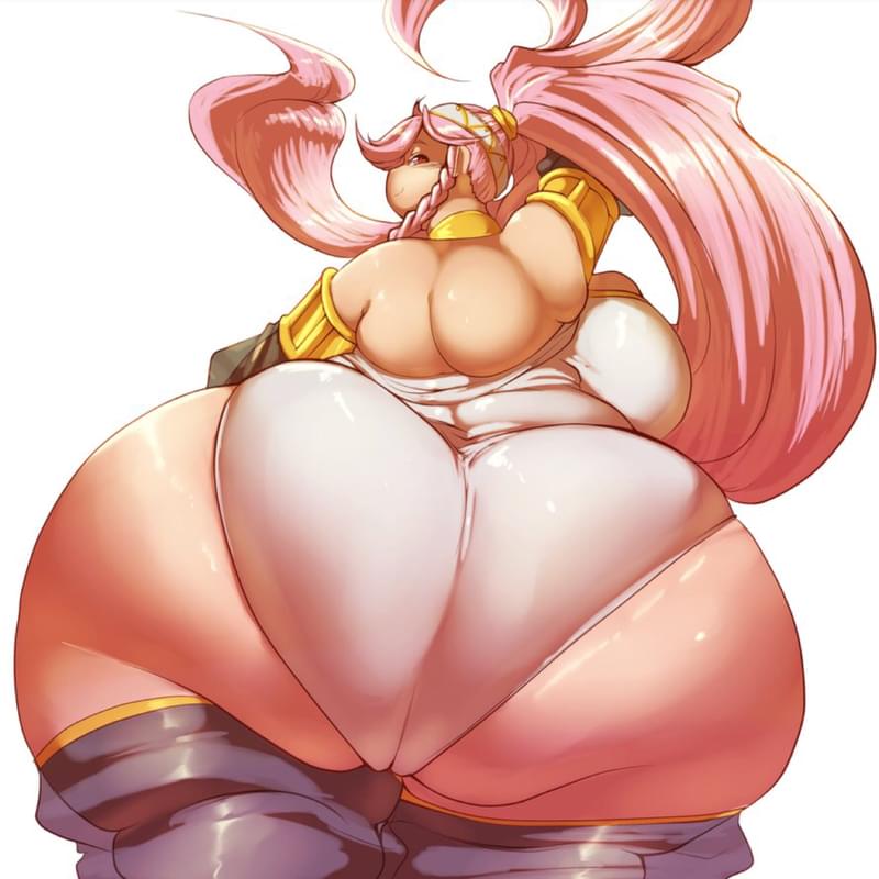 Fat anime ass
