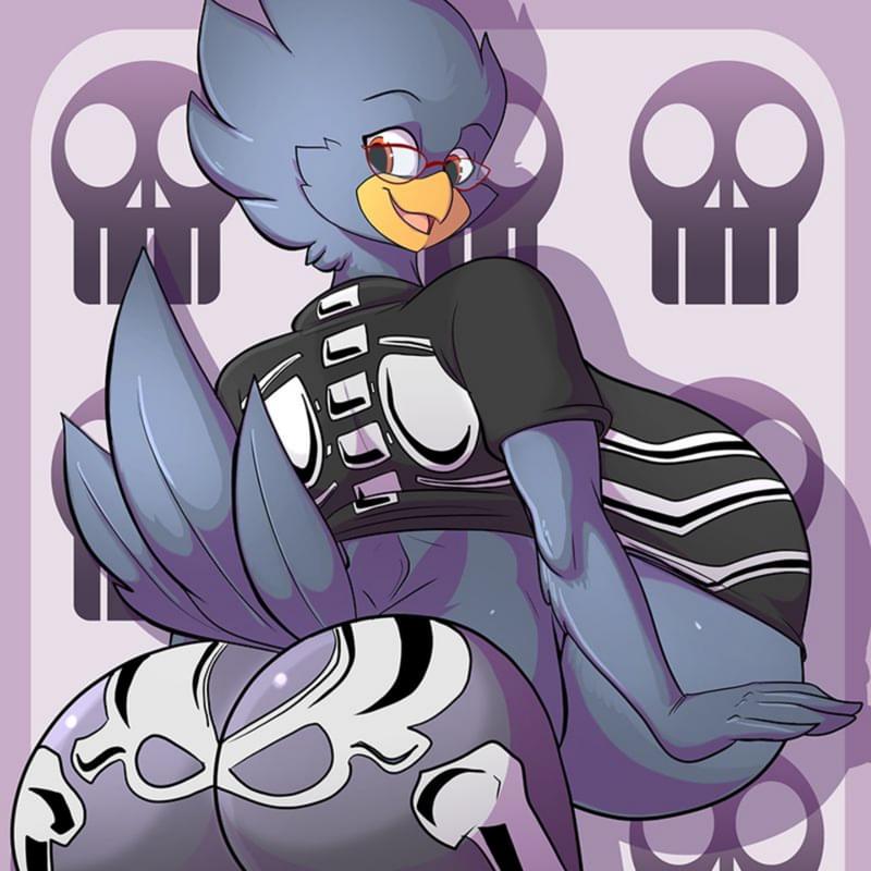 Busty Bird Hentai