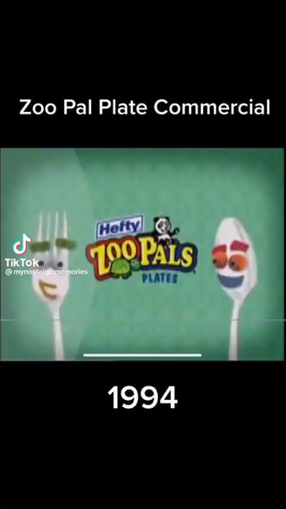 Hefty: Zoo Pals Plates Commercial! 