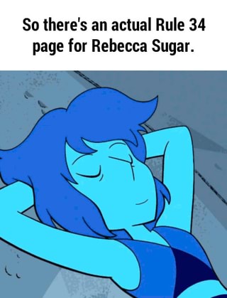 So There S An Actual Rule Page For Rebecca Sugar Ifunny