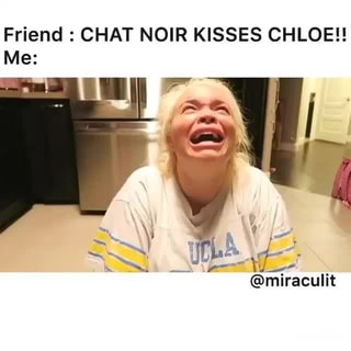 Friend Chat Noir Kisses Chloe Me Ifunny