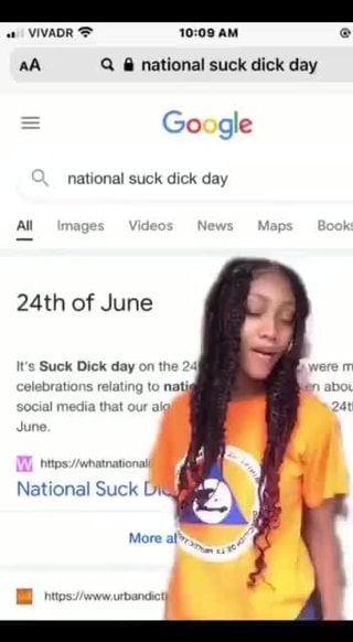 Suck a dick day